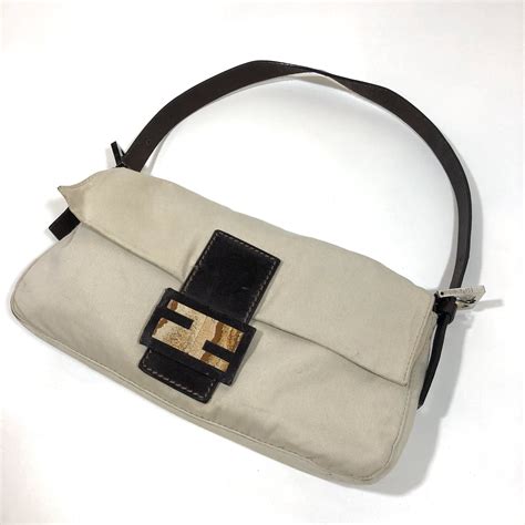 fendi baguette cream|baguette Fendi vintage.